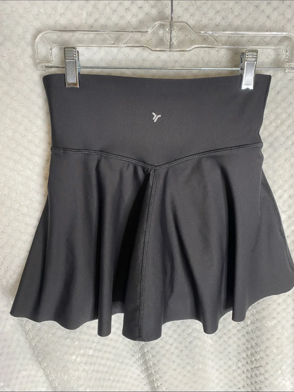 Old Navy Active Powersoft Solid Black Athletic Skort